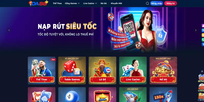 Cách đăng ký DA88 nhanh trong 30 giây