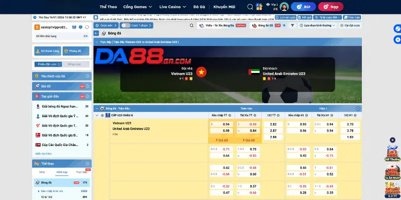 Lưu ý “xương máu” để không mất tiền oan khi chơi kèo 1 hòa