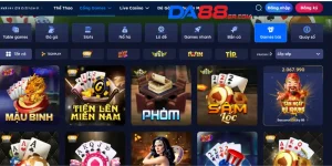 Tại sao sảnh Game Bài DA88 là lựa chọn hàng đầu cho người chơi mới?